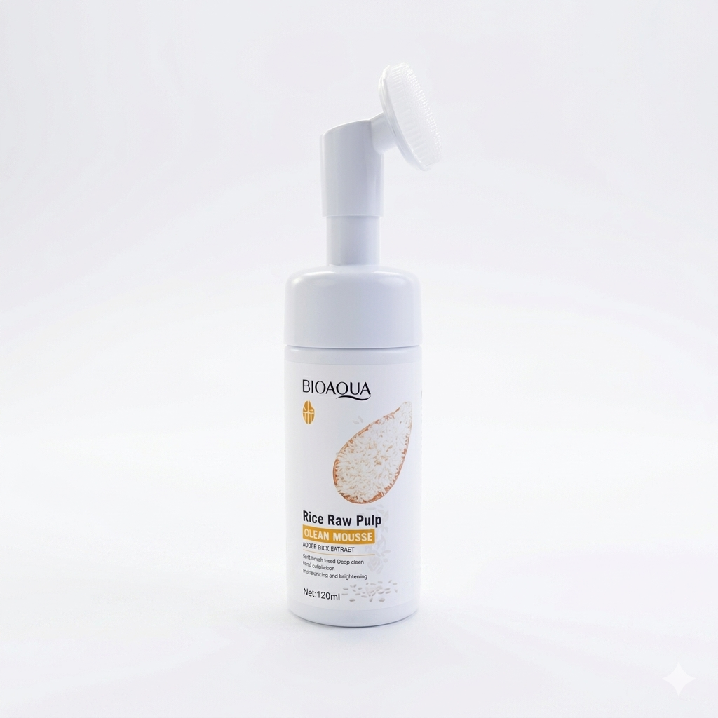 Rice Glow  – Limpiador Facial de Arroz con Cepillo de Silicona