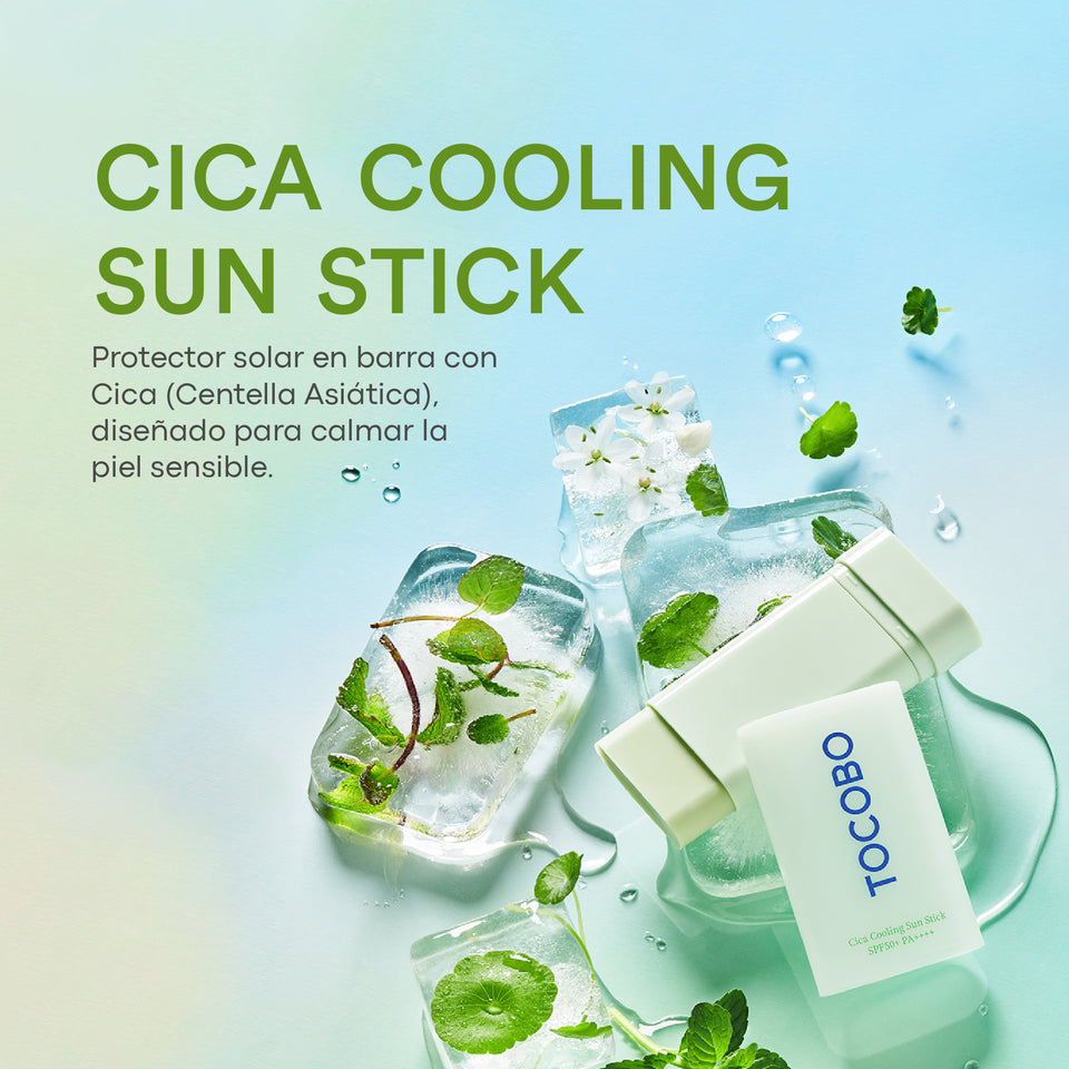 TOCOBO - Cica Cooling Sun Stick SPF 50+ PA++++ 0.17 oz | Protector Solar En Barra